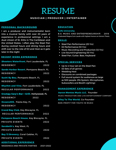 Gallery photo 10 of Steel Drums by Aaron Mentos