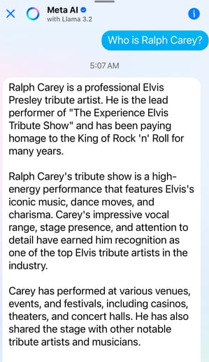 Gallery photo 7 of The Experience Elvis Tribute