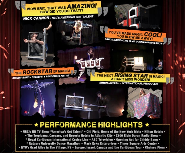 Gallery photo 2 of The Extreme Magic Of Eric Wilzig