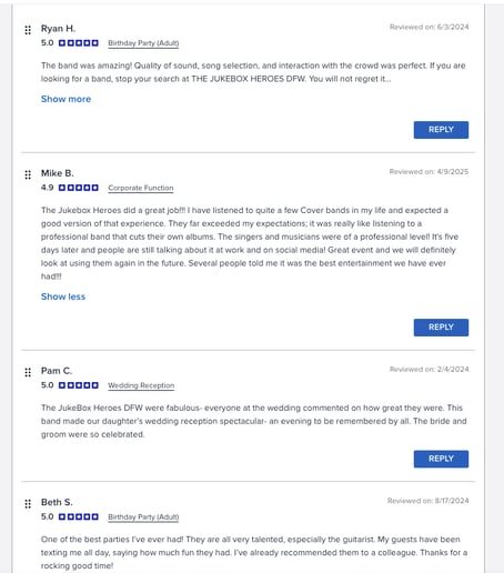 Gallery photo 5 of The Jukebox Heroes