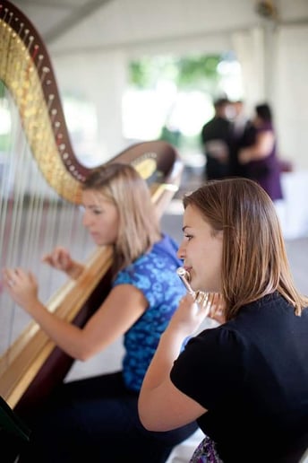 Gallery photo 9 of The Soenen Sisters - Harp Flute and Cello