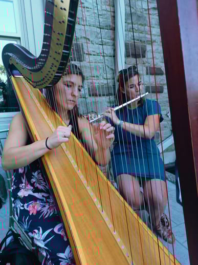 Gallery photo 5 of The Soenen Sisters - Harp Flute and Cello