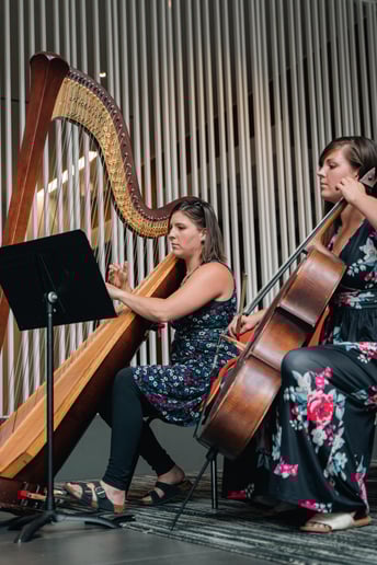 Gallery photo 6 of The Soenen Sisters - Harp Flute and Cello