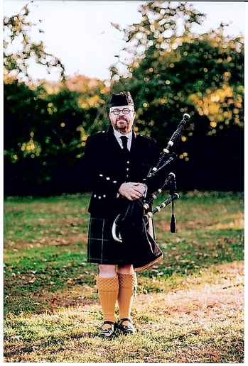 Gallery photo 3 of Thom Moore, The Happy Bagpiper