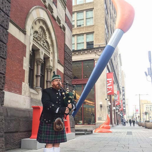 Gallery photo 53 of Thom Moore, The Happy Bagpiper