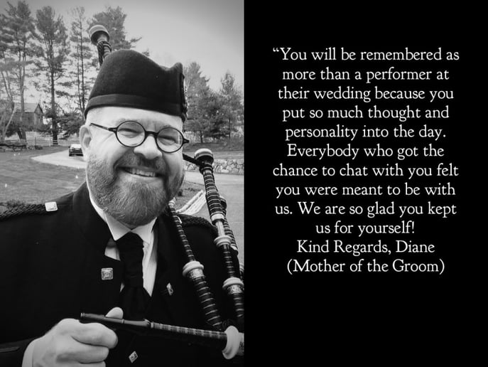 Gallery photo 2 of Thom Moore, The Happy Bagpiper