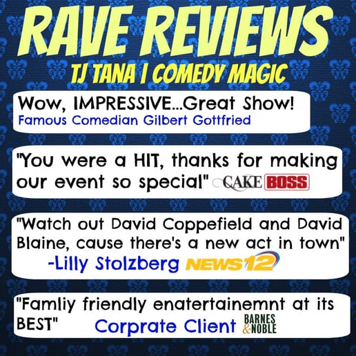 Gallery photo 1 of TJ Tana - Comedy Illusionist