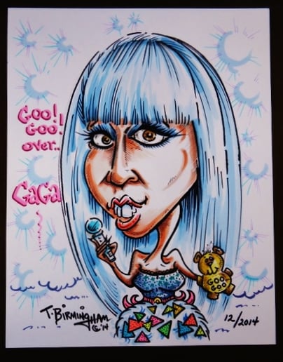 Gallery photo 4 of Tom Birmingham's Art Of His Mind Caricatures