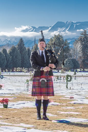 Gallery photo 14 of Utah Bagpiper - Johnny Miner