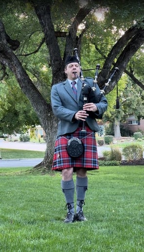 Gallery photo 57 of Utah Bagpiper - Johnny Miner
