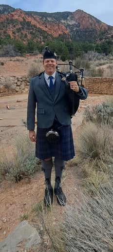 Gallery photo 50 of Utah Bagpiper - Johnny Miner