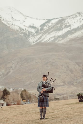 Gallery photo 28 of Utah Bagpiper - Johnny Miner