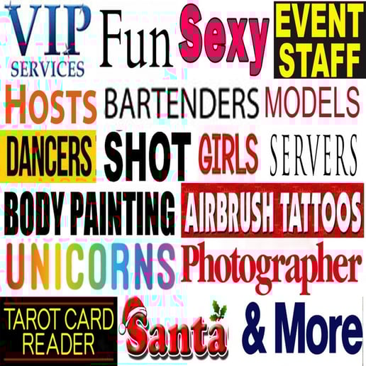 Gallery photo 1 of VIP Services * Fun Hot Party Staff + Ent