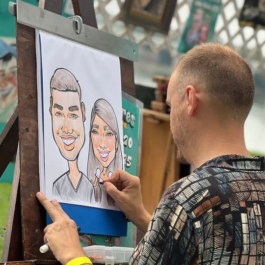 Caricatures by Mark - Caricaturist / Arts & Crafts Party in Lancaster, PA