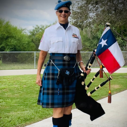 Have bagpipes, will travel - Bagpiper / Wedding Musicians in Corpus Christi, TX
