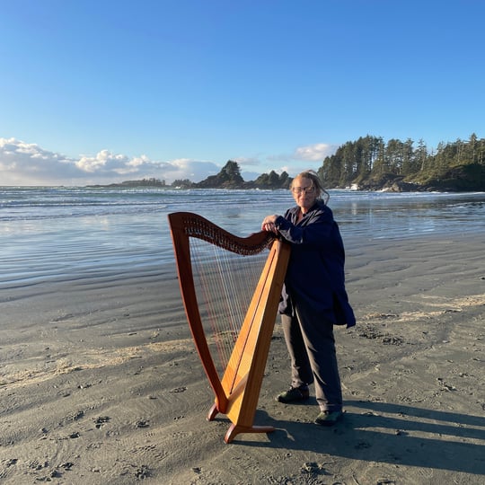Marilyn rummel - Harpist in Duncan, BC