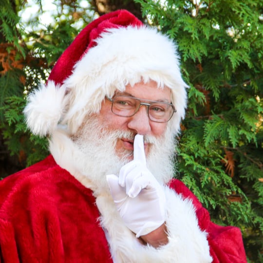 Santa with a Real Beard - Santa Claus in Shamokin, PA