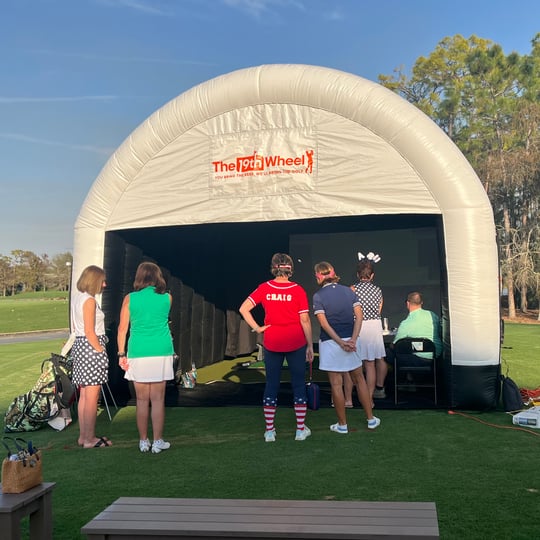 Mobile Golf Simulator Parties - Mobile Game Activities in Estero, FL