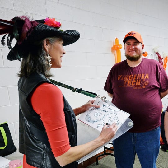 Kyle Edgell Caricatures - Caricaturist in Roanoke, VA