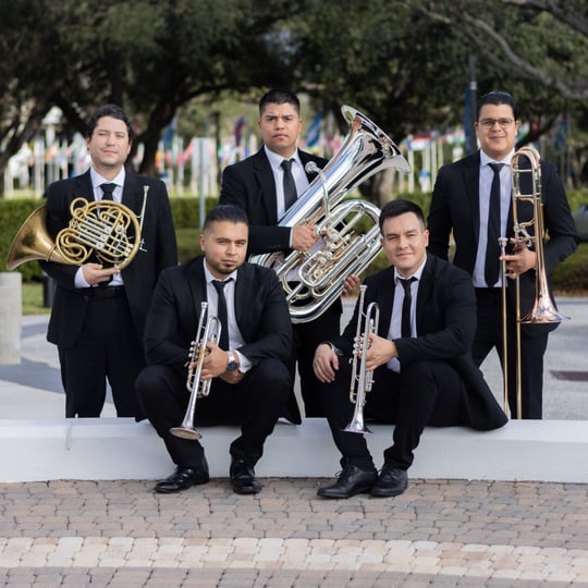 The Gold Brass Quintet - Wedding Band in Miami, FL