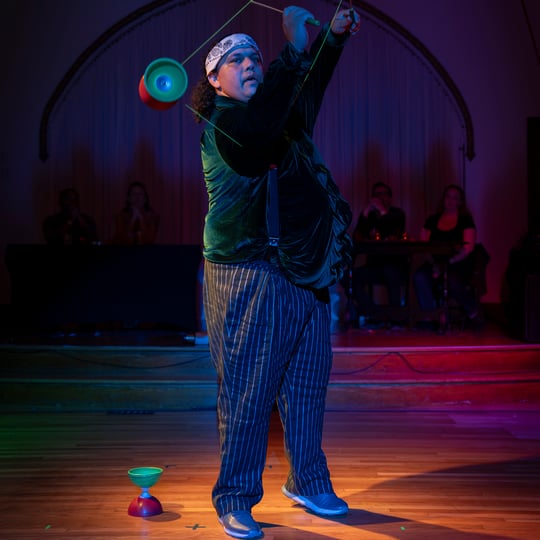 Diabolo aka Chinese yo-yo juggler - Juggler / Clown in San Francisco, CA