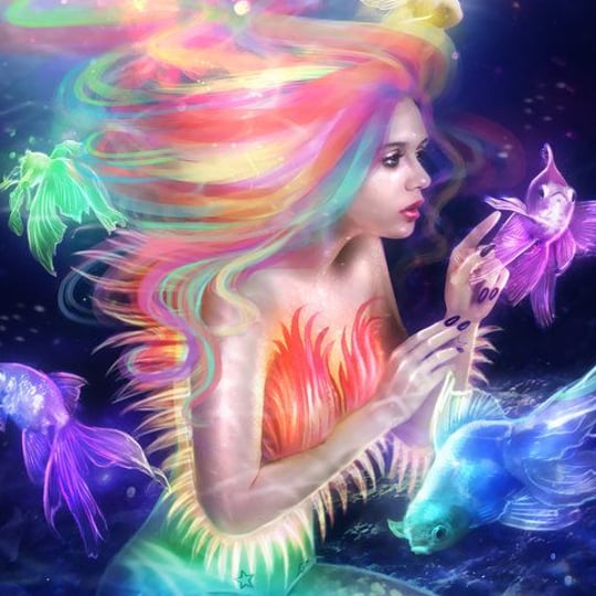 Mermaid Kissed Facepainting - Face Painter / Body Painter in Olivehurst, CA