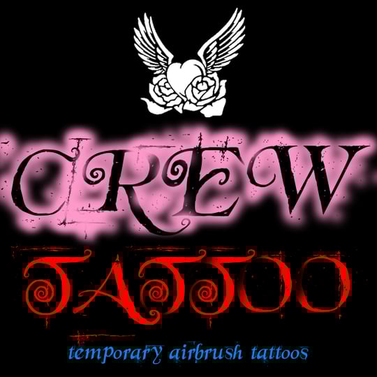 Crew Tattoo (Temporary Airbrush Tattoos) - Airbrush Artist in Colorado Springs, CO