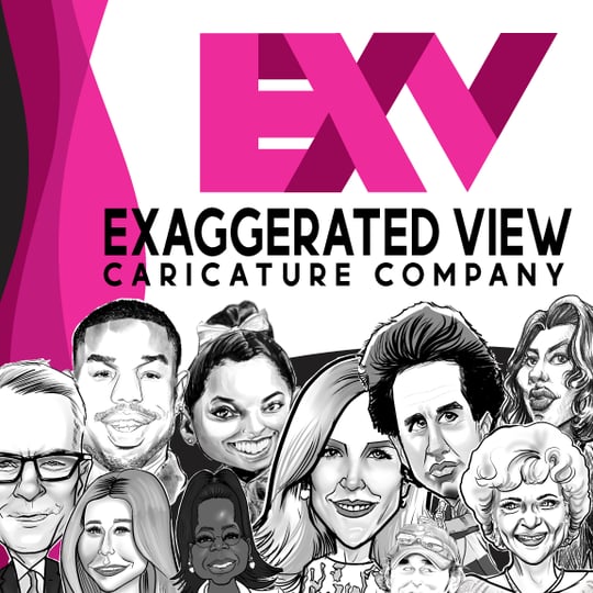 Exaggerated View Caricature Company - Caricaturist in Houston, TX