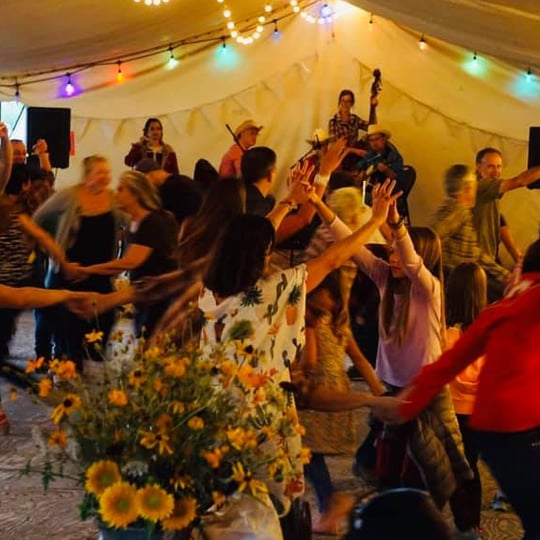 Evie Ladin - Square Dance Caller / Bluegrass Band in Oakland, CA