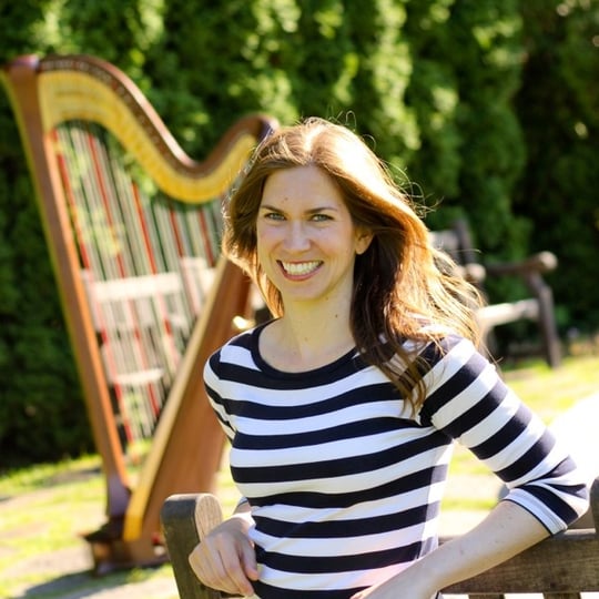 Claire Happel Ashe, harpist - Harpist in Macomb, IL