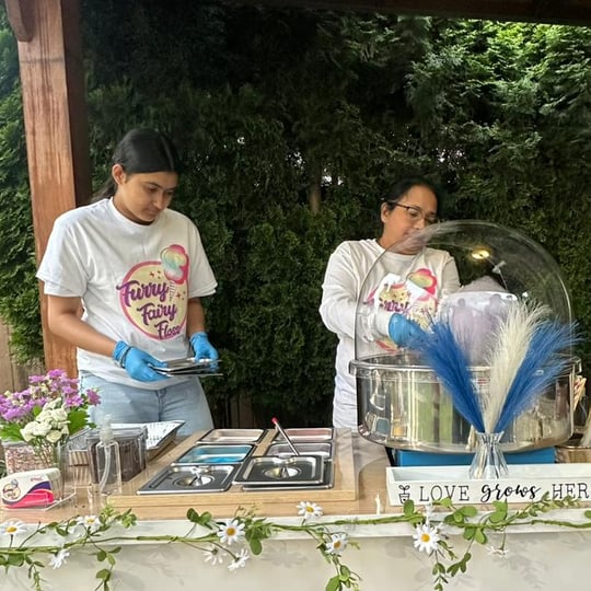 Furry Fairy Floss - Cotton Candy - Candy & Dessert Buffet / Caterer in Surrey, BC