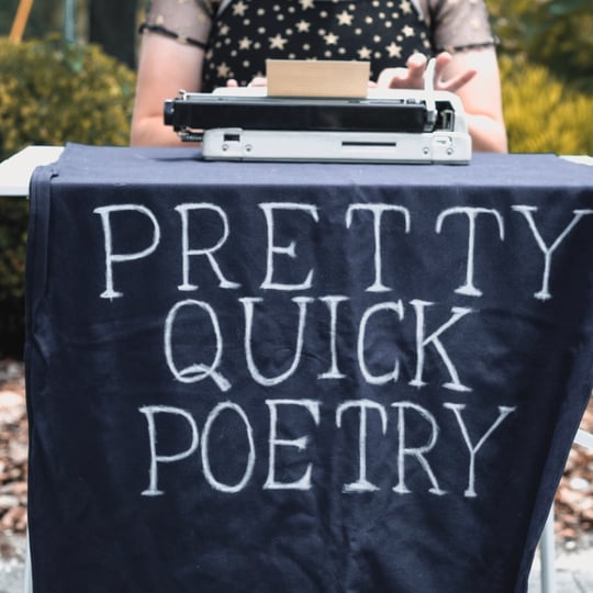 Pretty Quick Poetry - Street Performer in Melbourne, FL