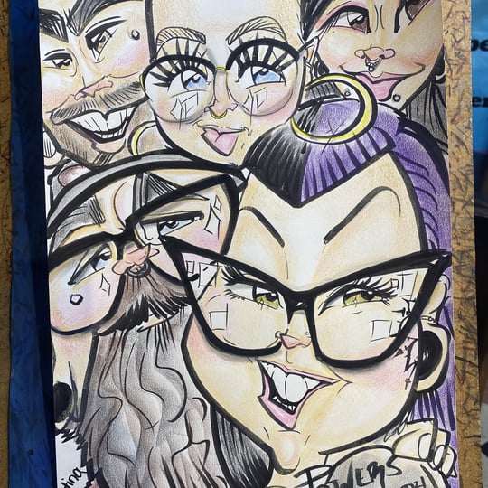 4D Artistry - Caricaturist in Mobile, AL