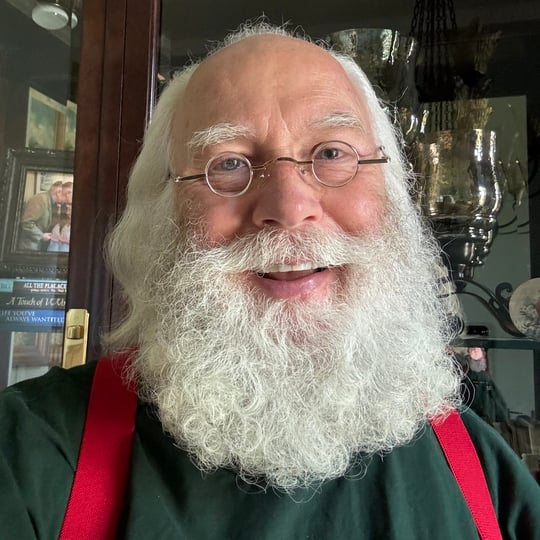 A Merry and Bright REAL Bearded Santa - Santa Claus in Louisville, KY