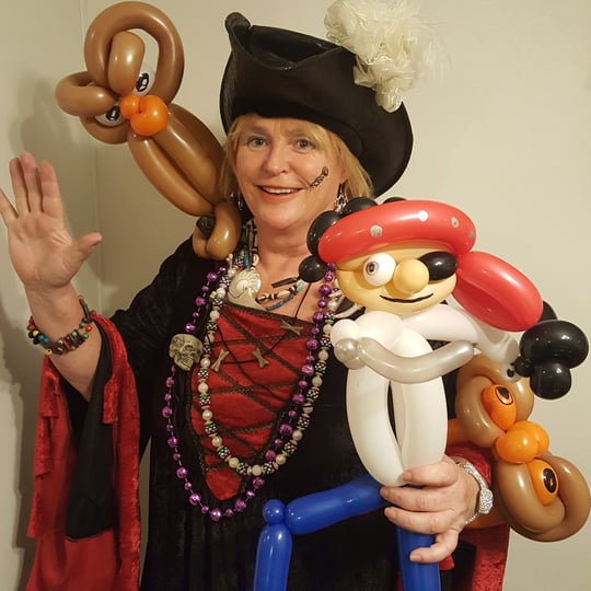 Arabella the Pirate - Balloon Twister in Washington, DC
