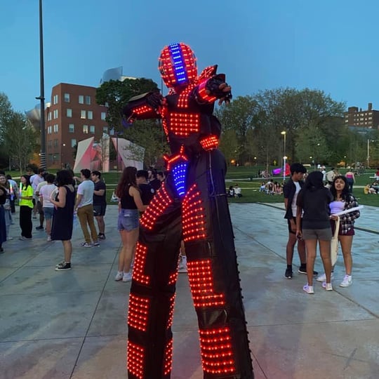 Asha Ashwell Led and Fire Entertainment - Stilt Walker / Circus and Acrobatic in Buffalo, NY