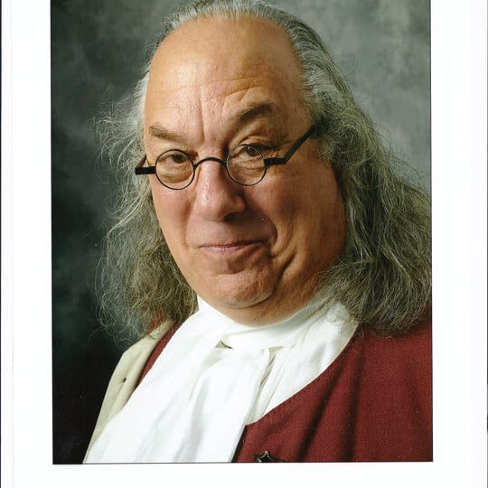 Benjamin Franklin by Barry Stevens - Historical Character / Impersonator in Washington, DC