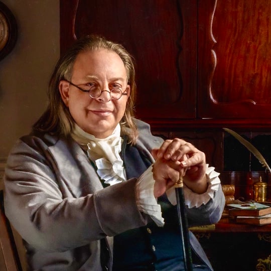 Benjamin Franklin - Historical Character / Educational Entertainment in Philadelphia, PA