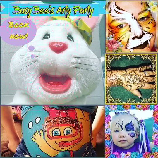 Busy Bee's Arty Party - Face Painter / Balloon Twister in Brownsville, PA