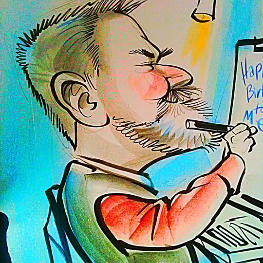 Caricatures by Bob O'Brian - Caricaturist / Wedding Entertainment in Euless, TX