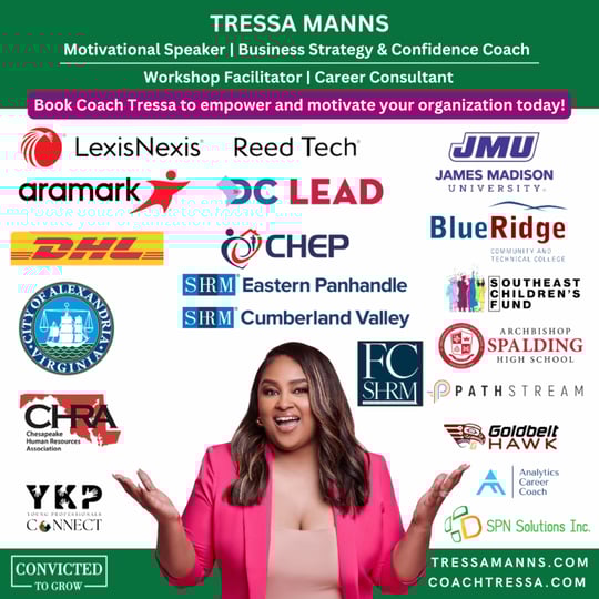 Convicted to Grow - Tressa Manns - Motivational Speaker in Hanover, MD