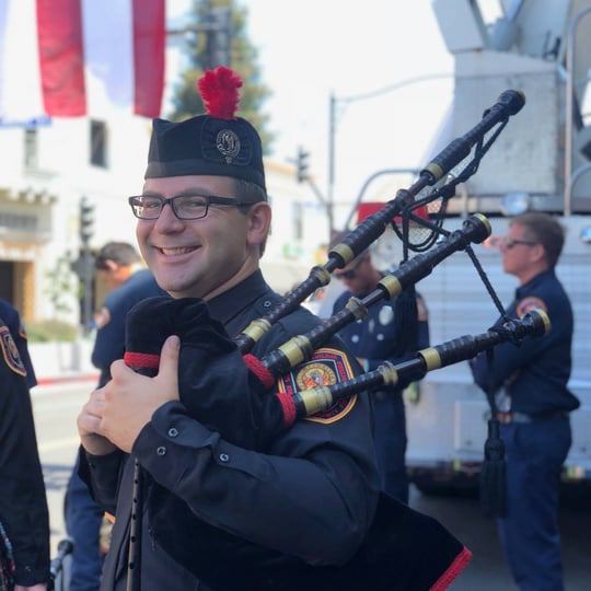 Darrell Calvillo - Bagpiper in San Bernardino, CA