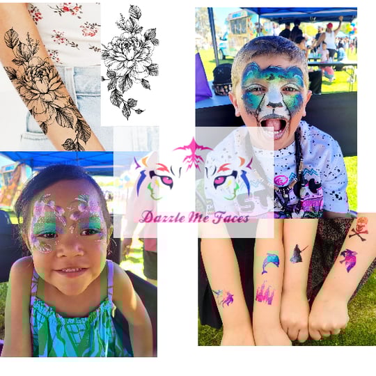 Dazzle Me Faces - Face Painter / Balloon Twister in Long Beach, CA