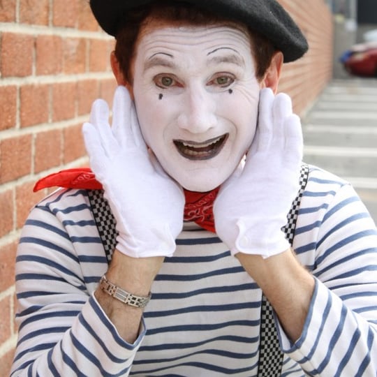 Derek the Mime - Mime in Santa Monica, CA