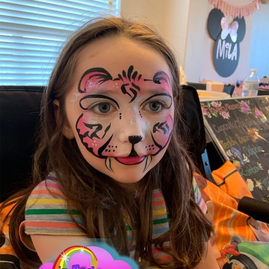 Dreams in Technicolor Face Painting - Face Painter in Plano, TX