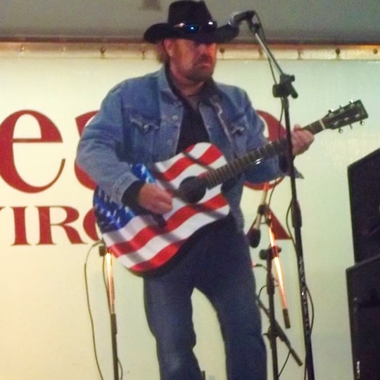 Ed Kellleher as Toby Keith - Toby Keith Impersonator / Singing Telegram in Virginia Beach, VA