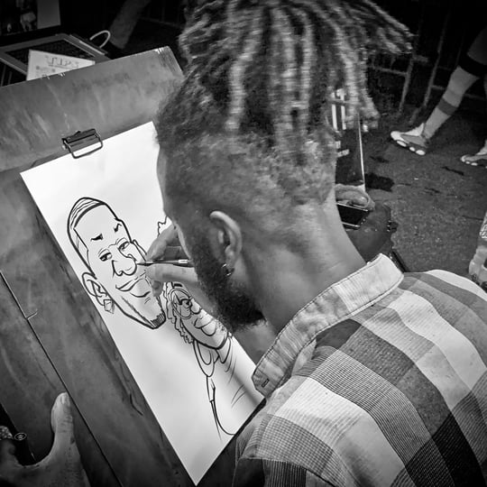 Eddie Platt Art - Caricaturist in Marietta, GA