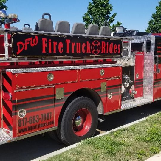 FD Party Tours - Fire Truck Party in Fort Worth, TX