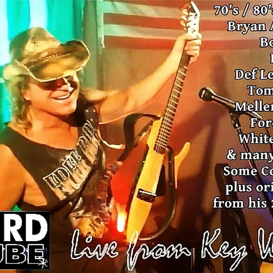 Gerd Rube - Key West Acoustic Rock - Singing Guitarist / 1980s Era Entertainment in Key West, FL