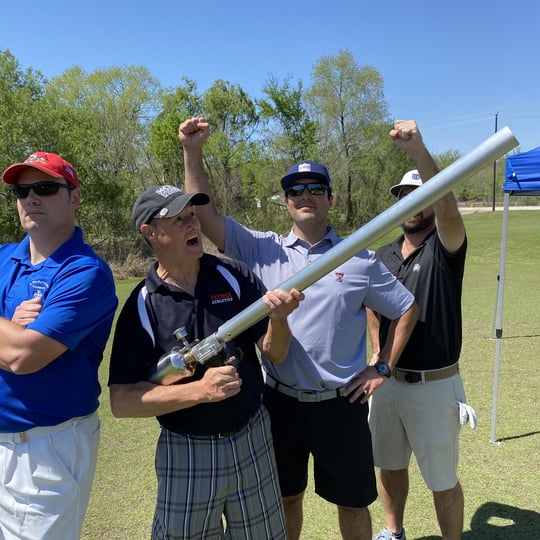 Golf Ball Launcher - Sports Exhibition / Mobile Game Activities in Houston, TX